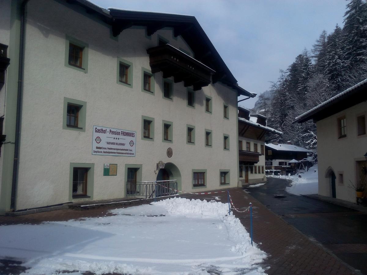 Gasthof-Pension Frohnwies Weissbach bei Lofer Buitenkant foto