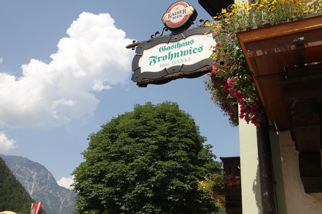 Gasthof-Pension Frohnwies Weissbach bei Lofer Buitenkant foto