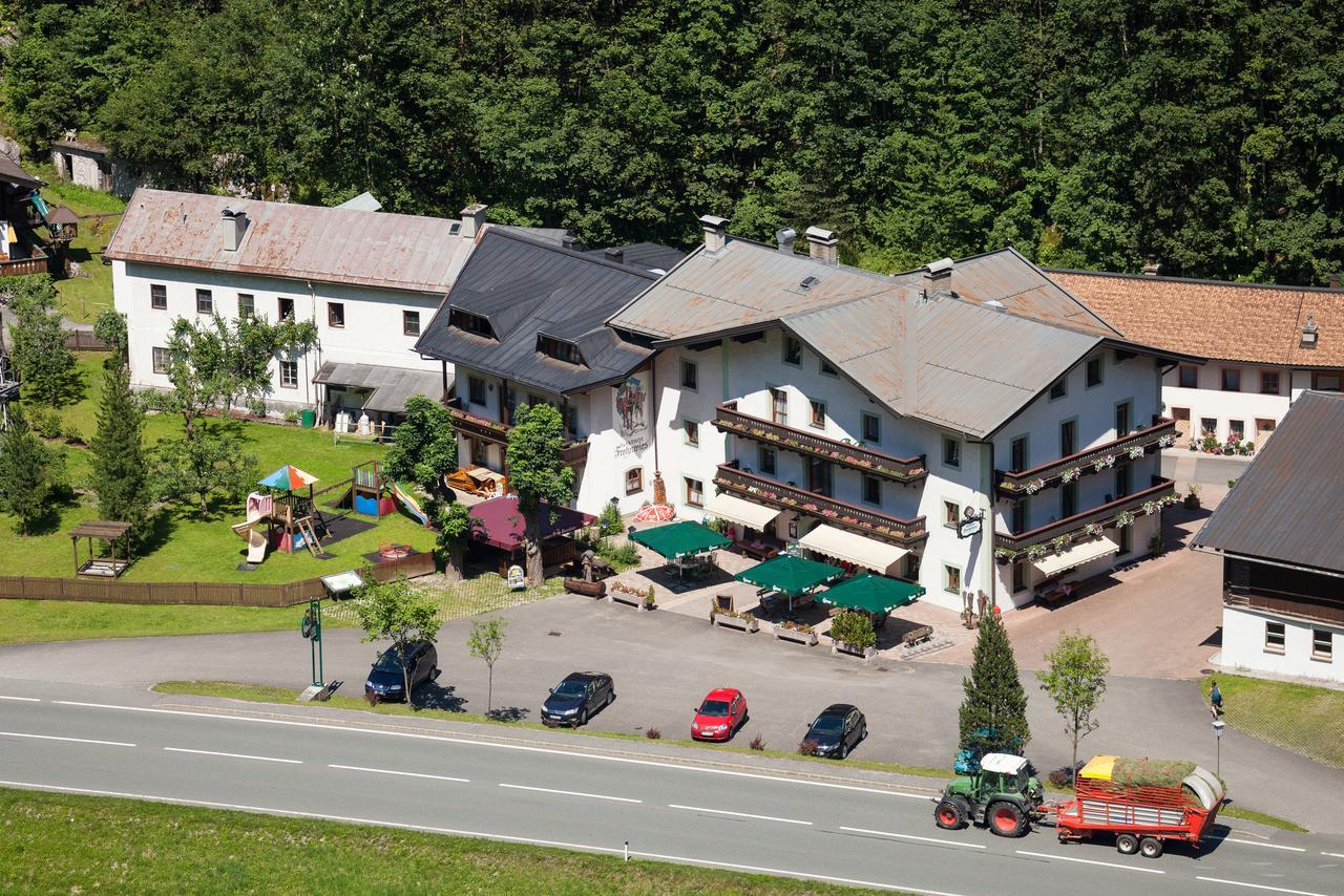 Gasthof-Pension Frohnwies Weissbach bei Lofer Buitenkant foto