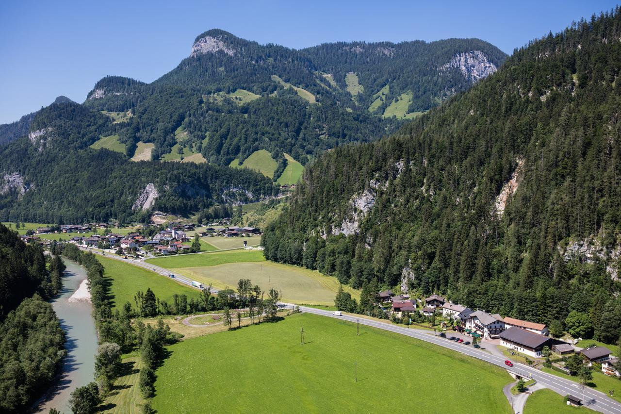 Gasthof-Pension Frohnwies Weissbach bei Lofer Buitenkant foto