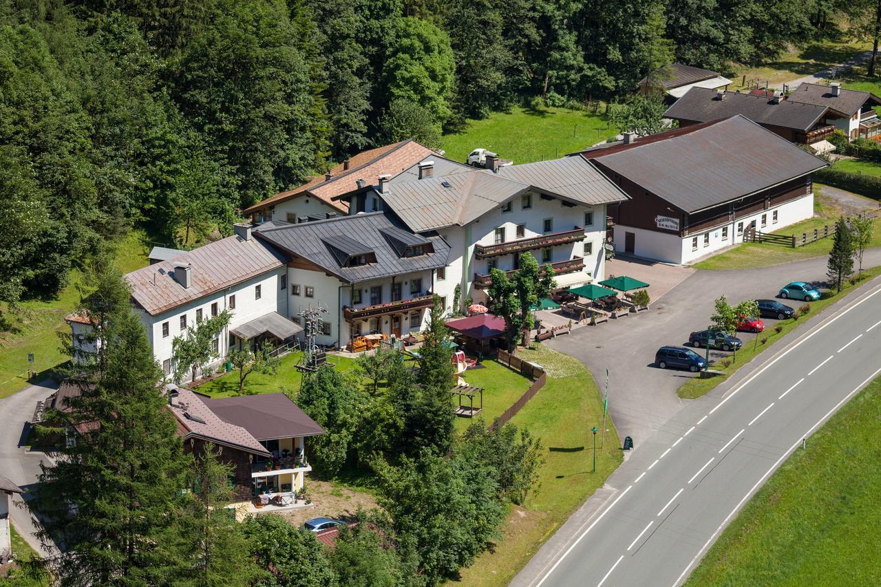 Gasthof-Pension Frohnwies Weissbach bei Lofer Buitenkant foto