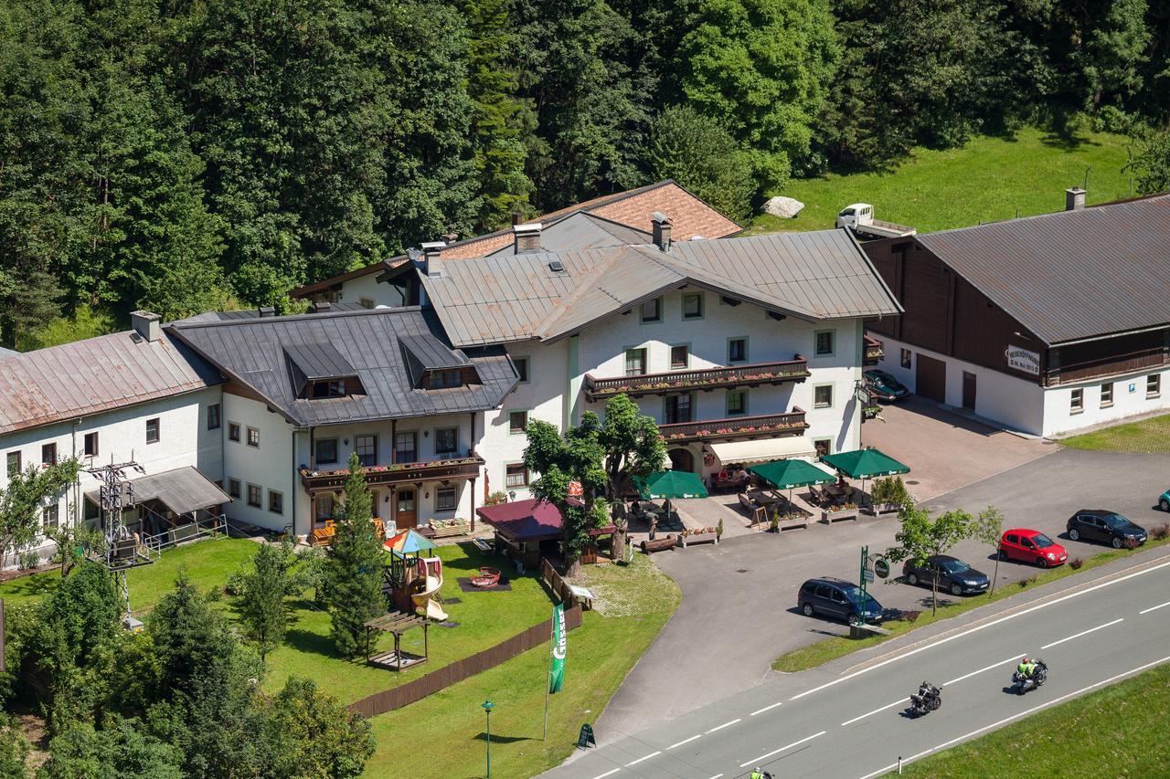 Gasthof-Pension Frohnwies Weissbach bei Lofer Buitenkant foto