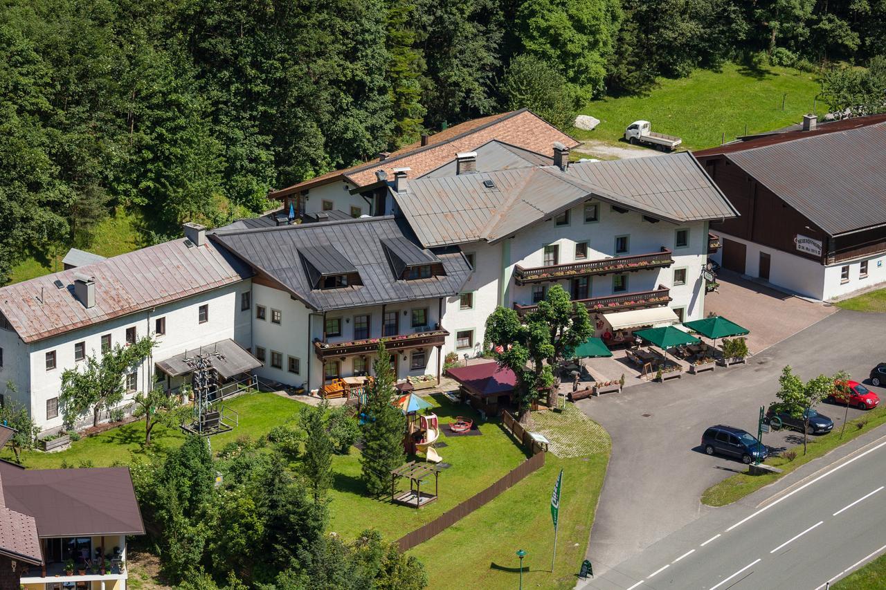 Gasthof-Pension Frohnwies Weissbach bei Lofer Buitenkant foto